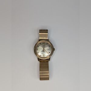 Vintage TIMEX Quartz Lithium Men's Watch Alarm Chronograph Needs REPAIR